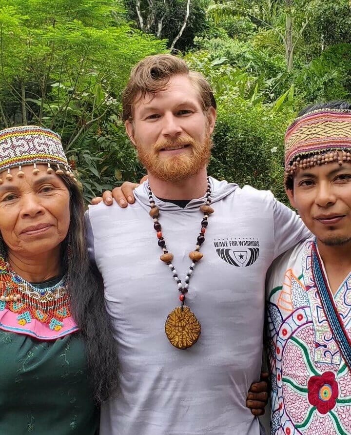 Kegan with Shipibo Healers